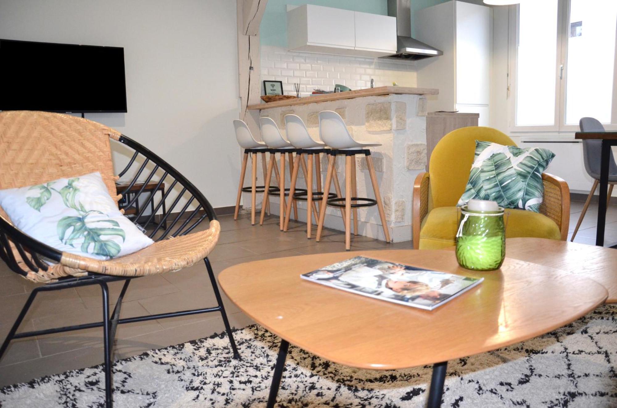 Le Cocon Troyen - 6-8P - 2 Parking Gratuits Apartman Troyes Kültér fotó