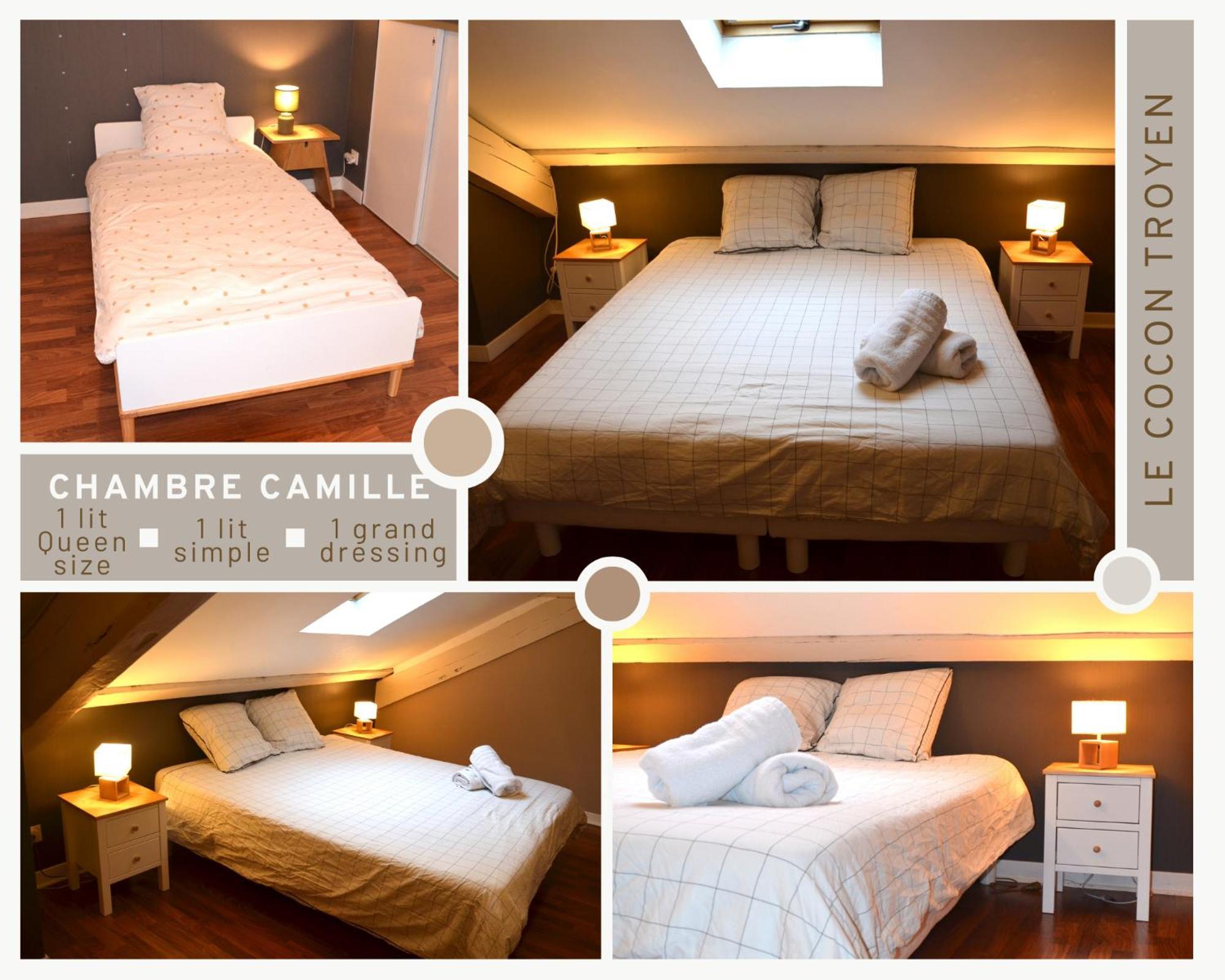 Le Cocon Troyen - 6-8P - 2 Parking Gratuits Apartman Troyes Kültér fotó